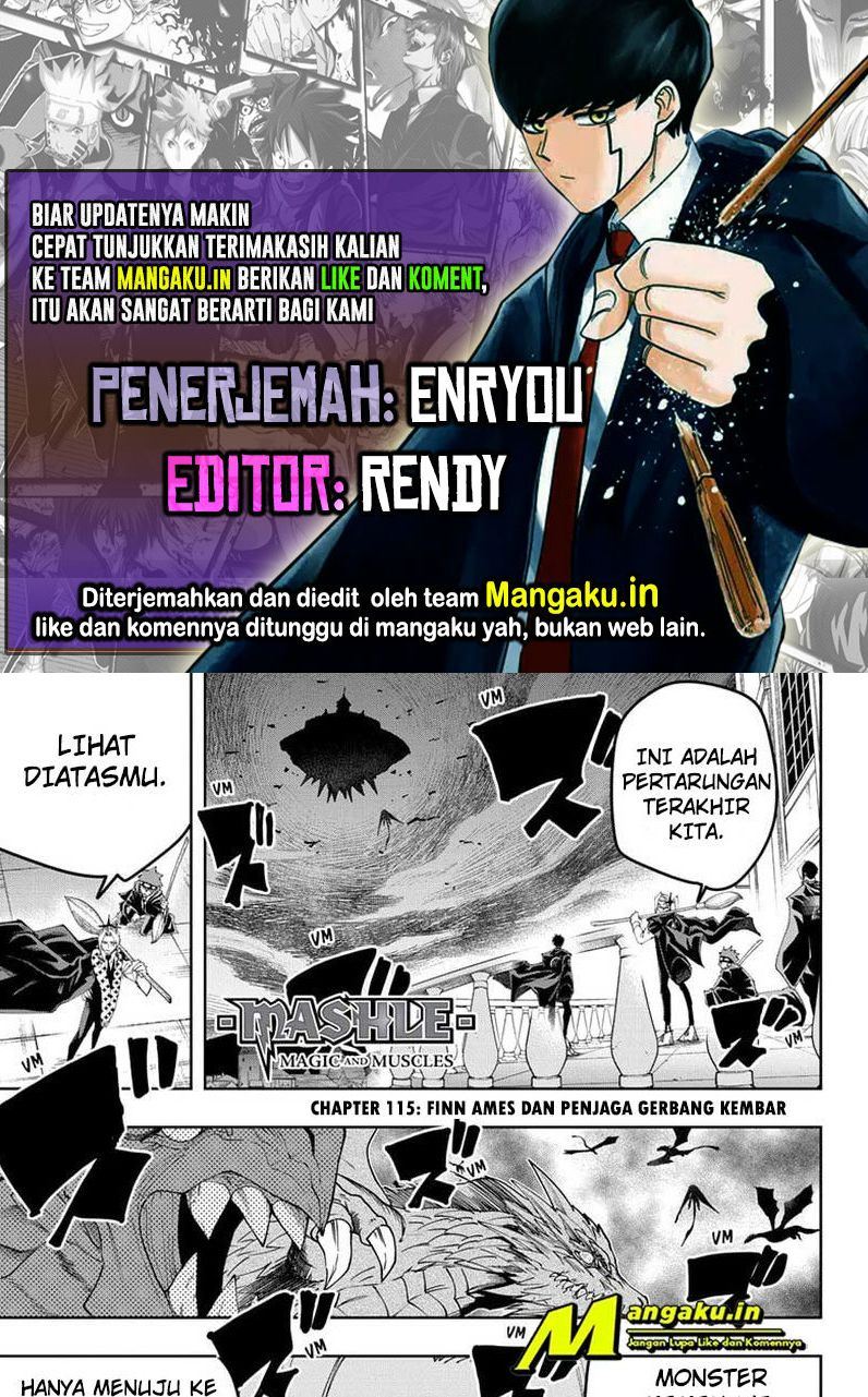 Mashle: Magic and Muscles chapter 115